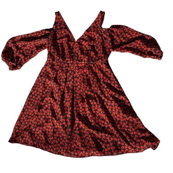 Alice Through the Looking Glass SZ M Designer Colleen Atwood Cold Shoulder Dress - Picture 1 of 7